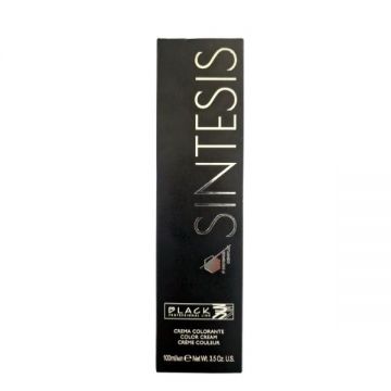 Vopsea Crema Permanenta - Black Professional Line Sintesis Color Cream, nuanta 0.1 Cenere, 100 ml