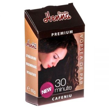 Vopsea de Par Premium Henna Sonia, Cafeniu, 60 g Vopsea de Par Premium Henna Sonia, Cafeniu, 60 g