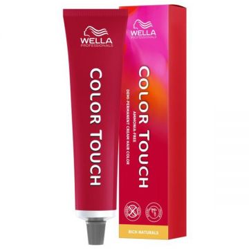 Vopsea Demipermanenta - Wella Professionals Color Touch nuanta 7/1 Blond Mediu Cenusiu, 60 ml