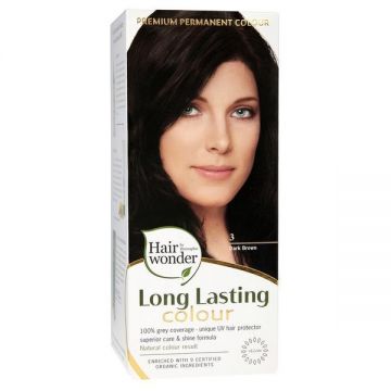 Vopsea par, Long Lasting Colour, 3 Dark Brown, Hairwonder