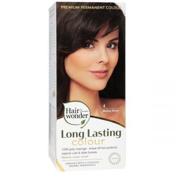 Vopsea par, Long Lasting Colour, 4 Medium Brown, Hairwonder