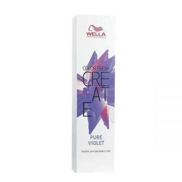 Vopsea Semipermanenta - Wella Professionals Color Fresh Create, Pure Violet, 60 ml