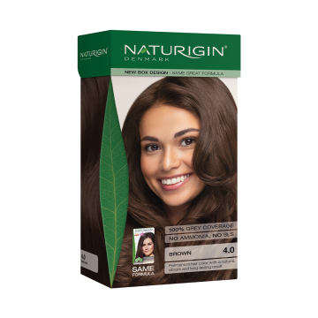 Vopsea de par Brown 4.0, 115ml, Naturigin