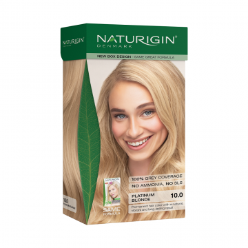 Vopsea de par Platinum Blonde 10.0, 115ml, Naturigin