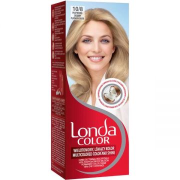 Vopsea Permanenta - Londa Color Multicolored Color and Shine, nuanta nr 10/8 Platinum Silver, 1 buc