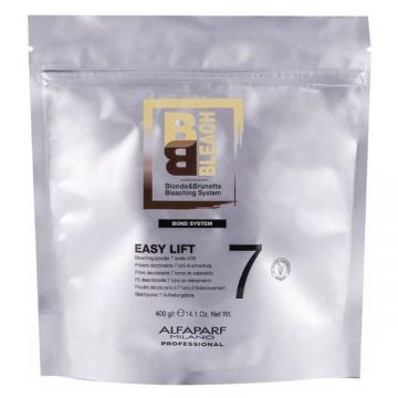 Pudra Decoloranta 7 Tonuri - Alfaparf Milano BB Bleach Easy Lift 7 Tones Bleaching Powder, 400 g Pudra Decoloranta 7 Tonuri - Alfaparf Milano BB Bleach Easy Lift 7 Tones Bleaching Powder, 400 g