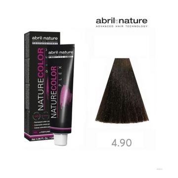 Vopsea-crema pentru par Nature Color Plex 4.90, 120 ml