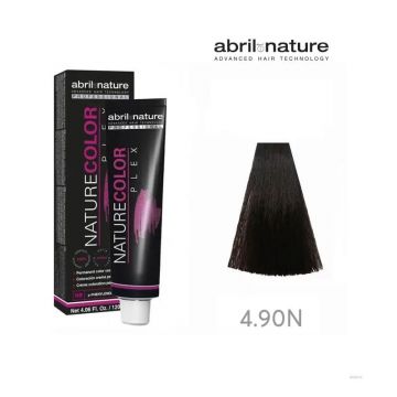 Vopsea-crema pentru par Nature Color Plex 4.90N, 120 ml