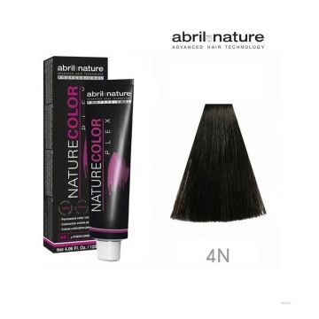 Vopsea-crema pentru par Nature Color Plex 4N, 120 ml