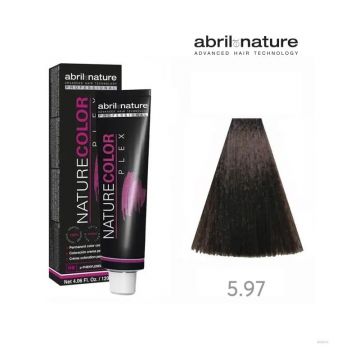 Vopsea-crema pentru par Nature Color Plex 5.97, 120 ml
