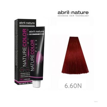 Vopsea-crema pentru par Nature Color Plex 6.60N, 120 ml