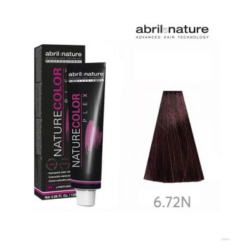 Vopsea-crema pentru par Nature Color Plex 6.72N, 120 ml