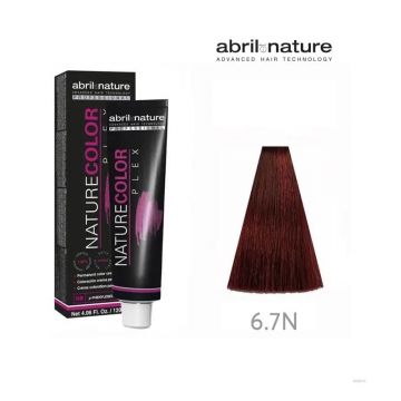 Vopsea-crema pentru par Nature Color Plex 6.7N, 120 ml