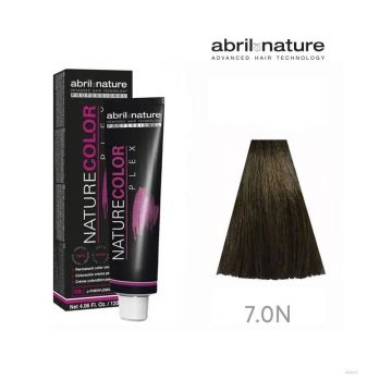 Vopsea-crema pentru par Nature Color Plex 7.0N, 120 ml