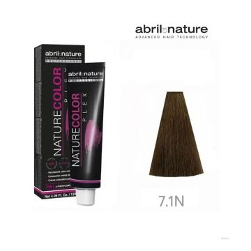 Vopsea-crema pentru par Nature Color Plex 7.1N, 120 ml