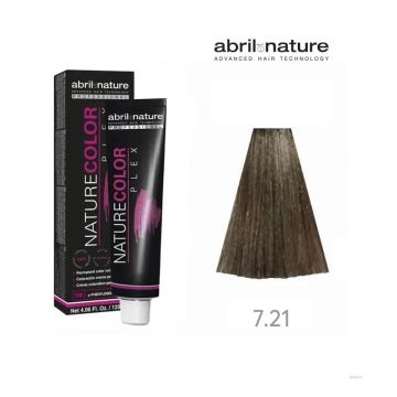 Vopsea-crema pentru par Nature Color Plex 7.21, 120 ml