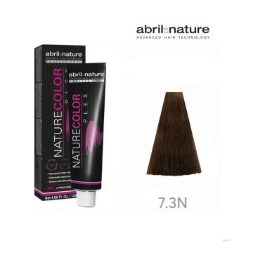Vopsea-crema pentru par Nature Color Plex 7.3N, 120 ml