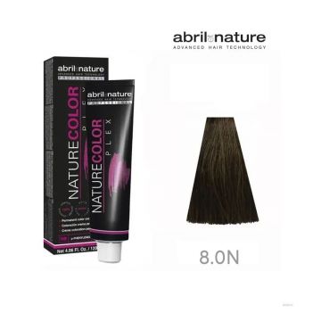 Vopsea-crema pentru par Nature Color Plex 8.0N, 120 ml