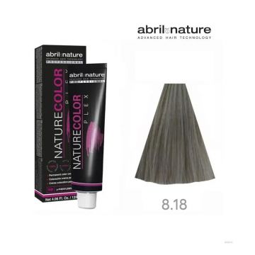 Vopsea-crema pentru par Nature Color Plex 8.18, 120 ml