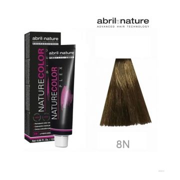 Vopsea-crema pentru par Nature Color Plex 8N, 120 ml