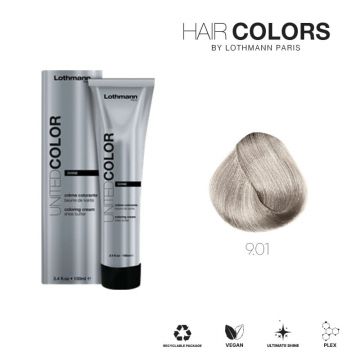 Vopsea pentru par fara amoniac United Color Shine Lothmann 9.01, 100 ml