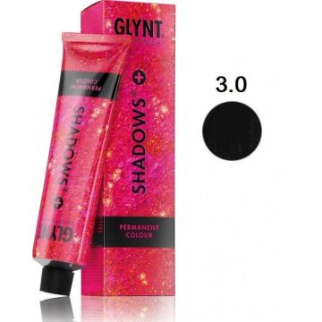 Vopsea permanenta 3.0+ Shadows Plus Glynt, 100 ml