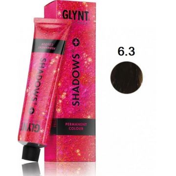 Vopsea permanenta 6.3+ Shadows Plus Glynt, 100 ml
