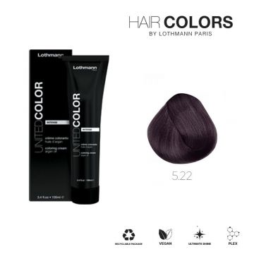 Vopsea permanenta United Color Intense Lothmann 5.22, 100 ml