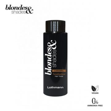 Vopsea toner fara amoniac pentru par Caramel Blondes and Shades Lothmann, 60 ml