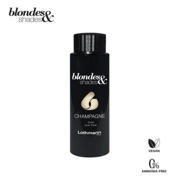 Vopsea toner fara amoniac pentru par Champagne Blondes and Shades Lothmann, 60 ml