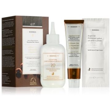 Korres Argan Oil Culoare permanenta pentru par cu ulei de argan Korres Argan Oil Culoare permanenta pentru par cu ulei de argan