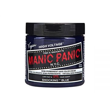 Vopsea Directa Semipermanenta - Manic Panic Classic, nuanta Shocking Blue, 118 ml