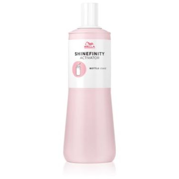 Wella Professionals Shinefinity Activator revelator de culoare pentru parul blond cu suvite