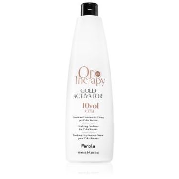 Fanola Gold Activator emulsie cu textură cremoasă activatoare de 3% 10 vol.