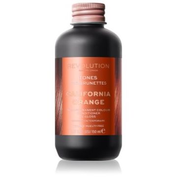 Revolution Haircare Tones For Brunettes balsam pentru tonifiere pentru nuante de par castaniu