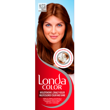 Vopsea de par permanenta 6/73 Saten Ciocolatiu, 110ml, Londa Professional
