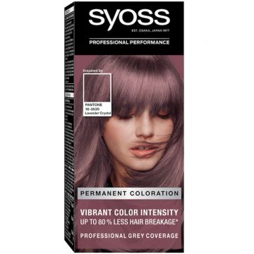 Vopsea de par permanenta Pantone 8-23 Crystal Lavender, 115ml, Syoss