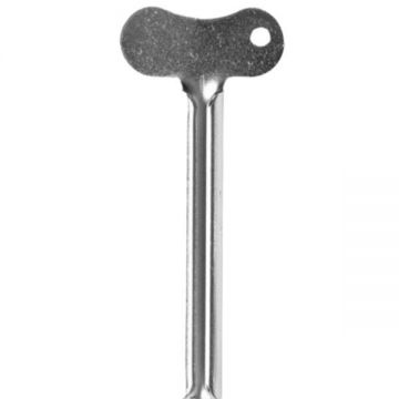 Cheie metalica pentru stors tuburile de vopsea de par sau polygel, art CV03