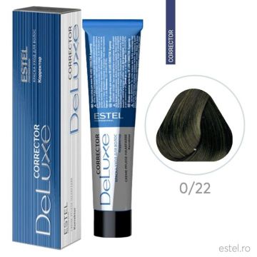 Corector De Luxe 0/22 Verde, 60 ml