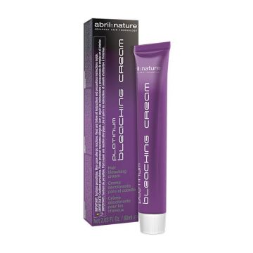 Crema cu acid hialuronic pentru decolorarea parului Platinum Abril et Nature, 60 ml