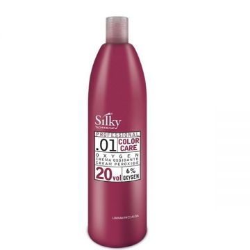 Crema Oxidanta 6% - Silky Color Care Oxygen Cream Peroxide 20 vol, 1000 ml Crema Oxidanta 6% - Silky Color Care Oxygen Cream Peroxide 20 vol, 1000 ml