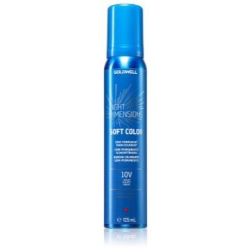 Goldwell Light Dimensions Soft Color spuma tonica pentru par blond