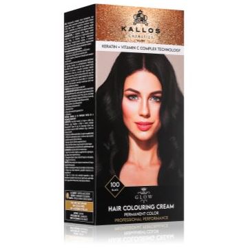 Kallos Glow Lasting Cream Colour Culoare permanenta pentru par