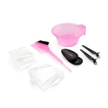 Kit pentru vopsirea parului, Culoare roz