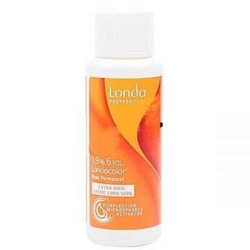 Oxidant Vopsea Demi-Permanenta 1,9% - Londa Professional Extra Rich Creme Emulsion 6 vol 60 ml
