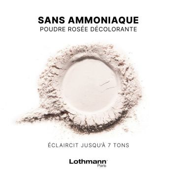 Pudra decoloranta roz fara amoniac Lothmann, 500 g