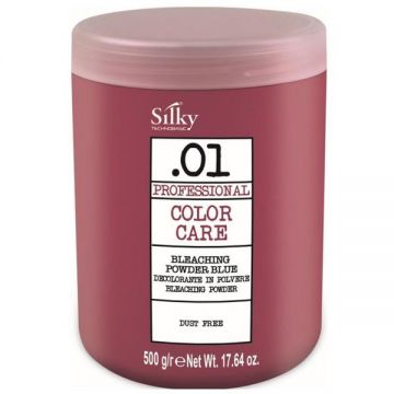 Pudra Decoloranta - Silky Color Care Bleaching Powder Blue, 500 g