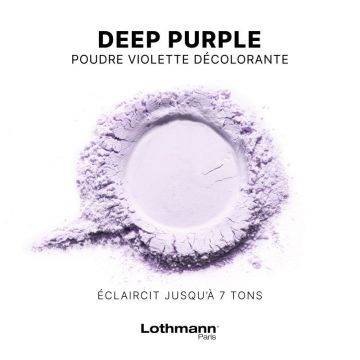 Pudra decoloranta violet cu amoniac Lothmann, 500 g