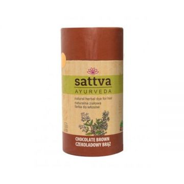 Vopsea Ciocolatiu Deschis, 150gr – Sattva Ayurveda
