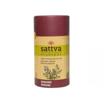 Vopsea de par Roscat Burgundy, – Sattva Ayurveda, 150 g